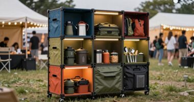 modular festival storage solutions