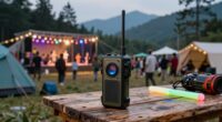 off grid festival satellite communication