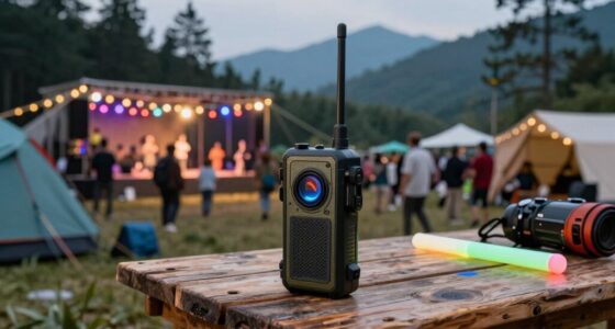 off grid festival satellite communication