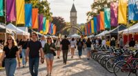 optimal festival arrival timing