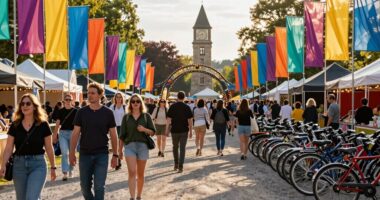 optimal festival arrival timing