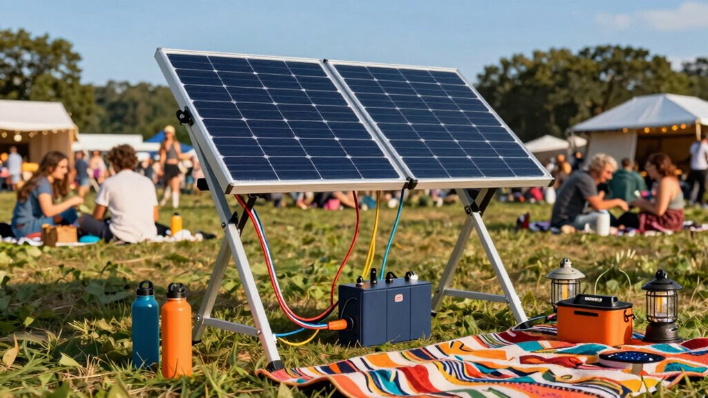 optimized festival solar equipment
