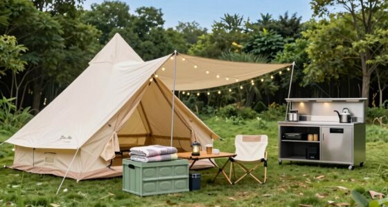 optimized luxury camping setups