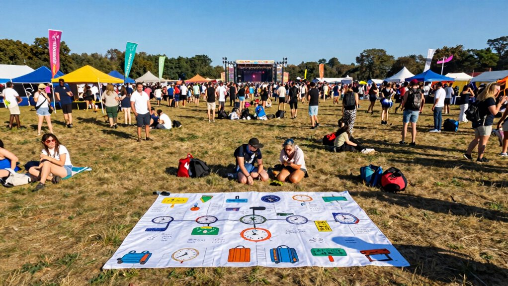 planning group festival departures