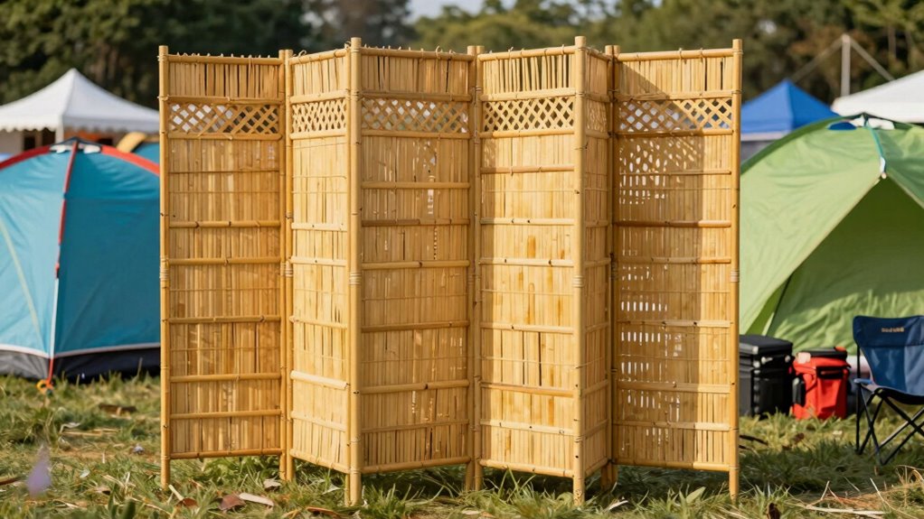 portable adjustable privacy screen