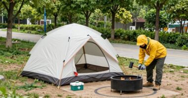 preventing camp setup injuries