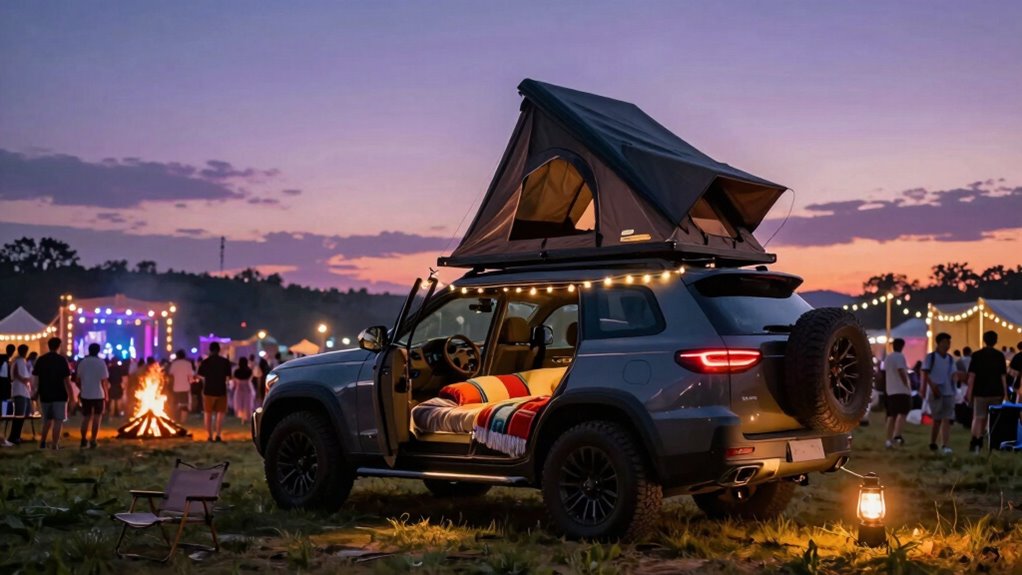 quick safe convenient camping