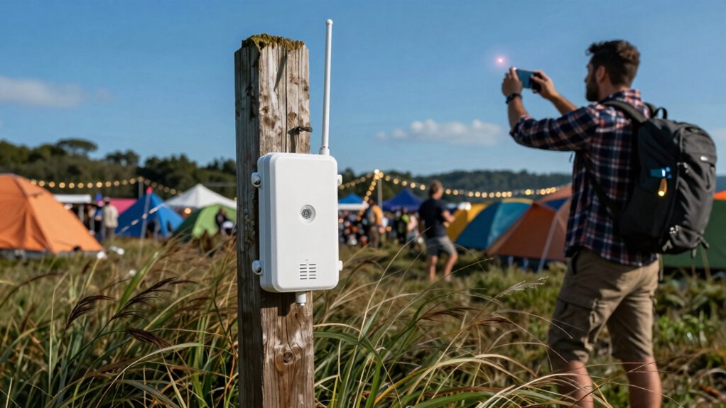 remote festival signal enhancement