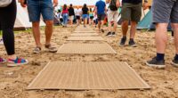 sand mats improve entryway safety