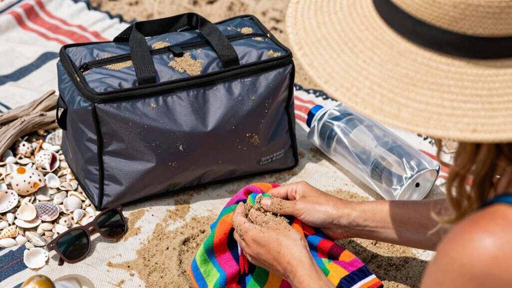 sand prevention and cleanup strategies