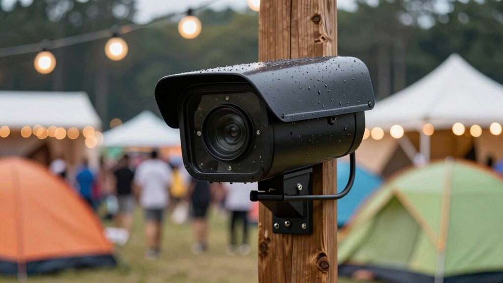 secure durable camping surveillance