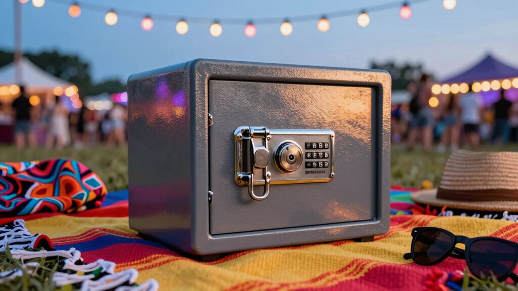 secure portable festival safe