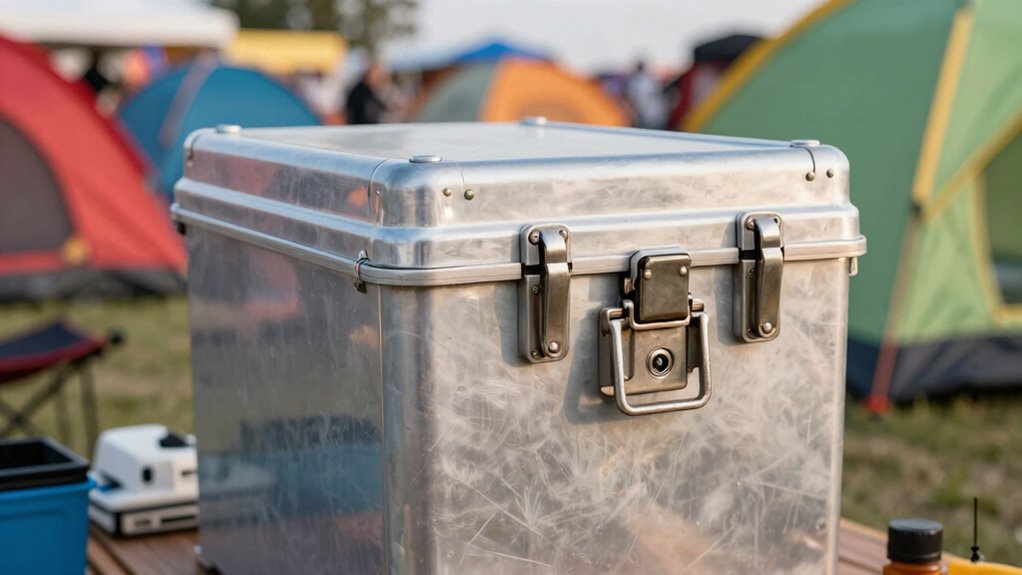 secure portable festival storage