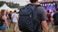 secure stylish festival backpack