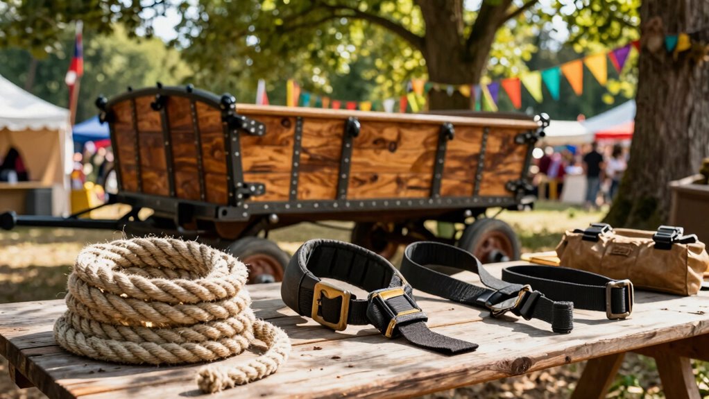 selecting festival transportation equipment