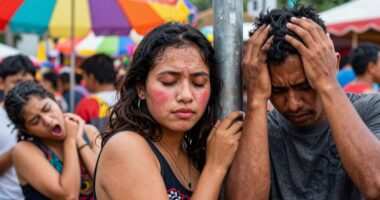 signs of festival overexertion