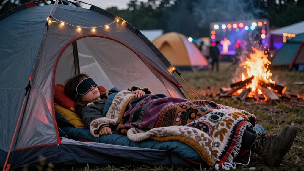 sleep tips for camps