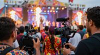 small team festival filming