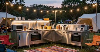 smart festival camp kitchen upgrade
