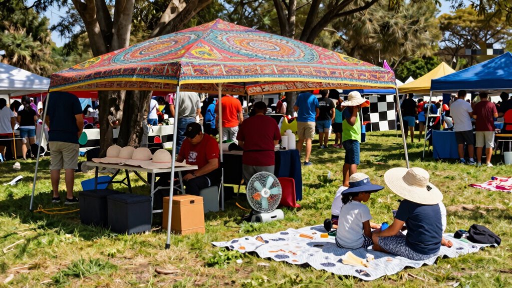 stay cool hydrated protected