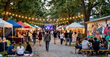 strategic festival meet up locations