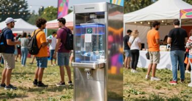 strategic water refill station planning