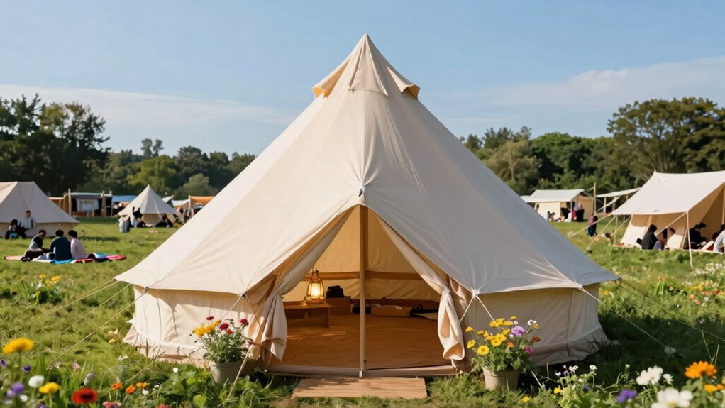 stylish comfortable festival shelter