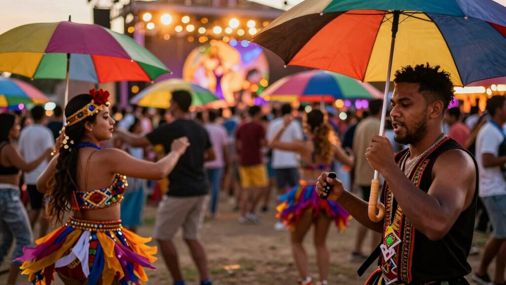 vibrant festival filming techniques