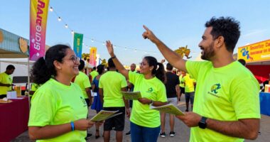 volunteer teams ensure smooth festivals