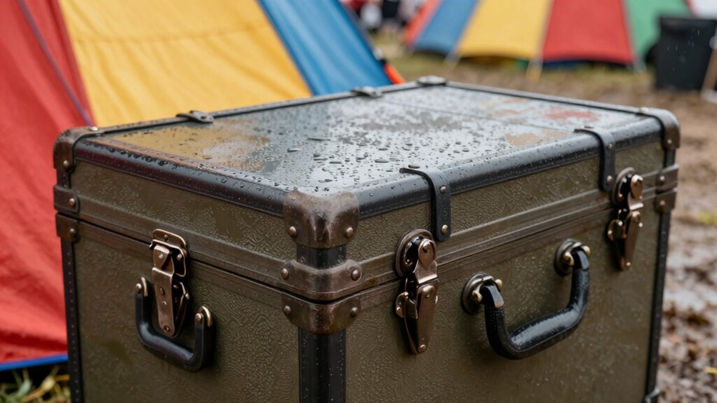 weatherproof gear storage organization
