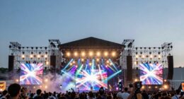 wide stage video framing