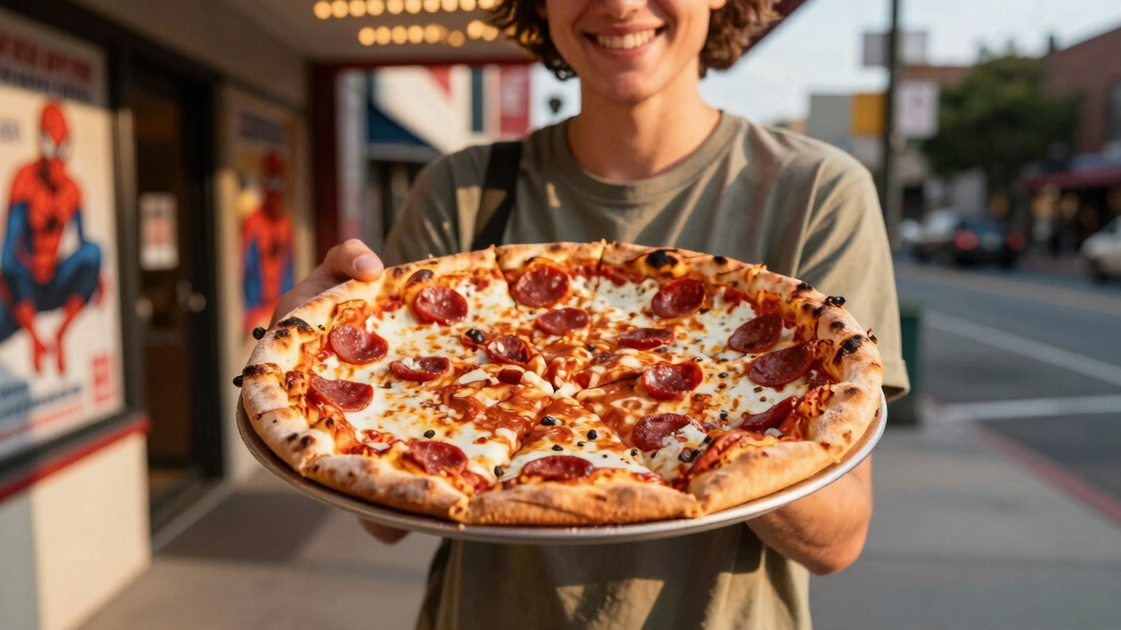 Little Caesars launches Webberoni Pizza for new Spiderman film