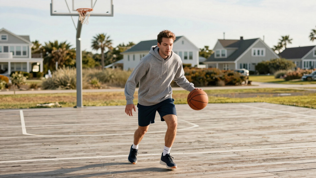 Adam Sandler Plays Pickup Basketball On Nantucket After Calling Police To Find A Court