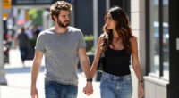 Andrew Garfield Rocks Bushy Hair and Beard as He and Girlfriend Monica Barbaro Pack on the PDA at Wimbledon