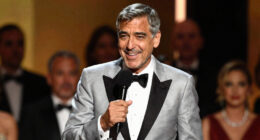 George Clooney Accepts Lifetime Honor With A Smile And a Joke About Age