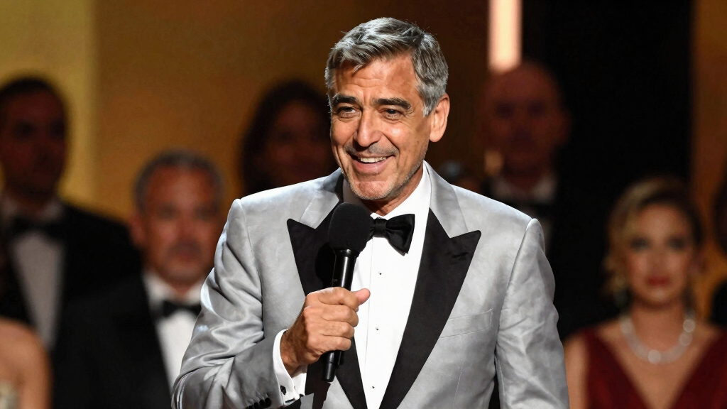 George Clooney Accepts Lifetime Honor With A Smile And a Joke About Age