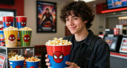 How to get special 'Spider-Man' popcorn buckets for 'Brand New Day'
