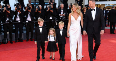 Kate Upton and Justin Verlander Make Rare Red Carpet Appearance with Their 2 Kids