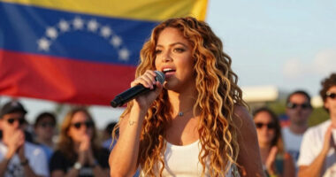 Shakira Supports Venezuelan Children via Global Citizen