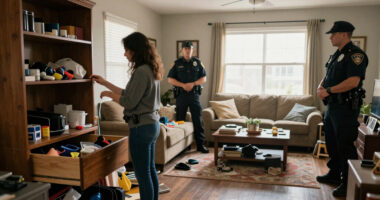 linda blair home raided