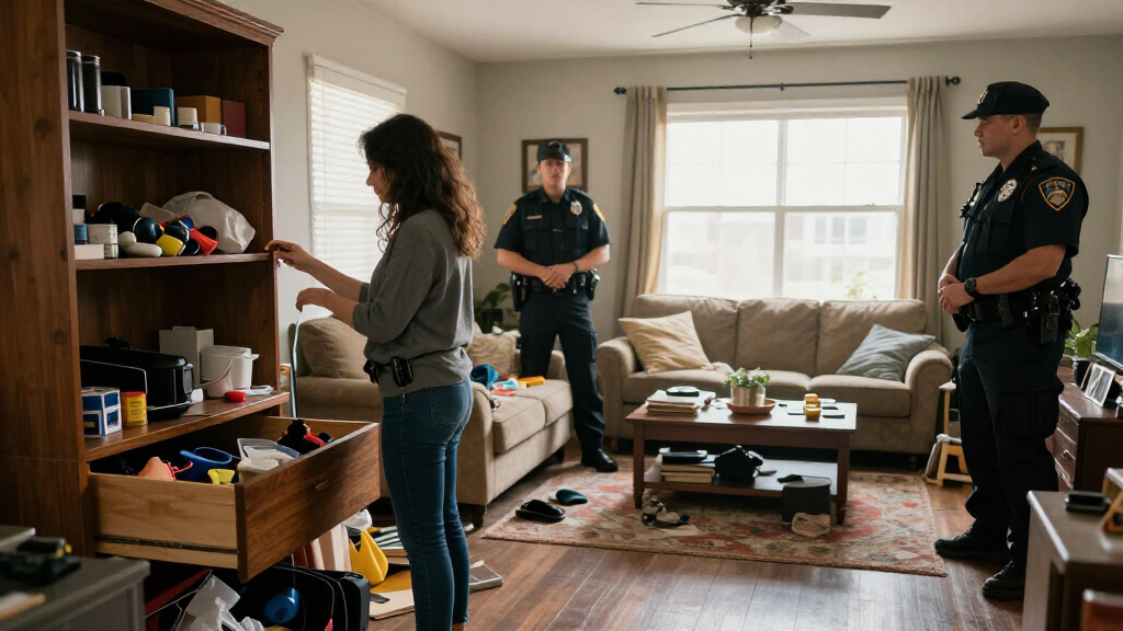 linda blair home raided