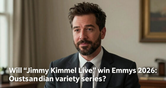 Will “Jimmy Kimmel Live!” Win Emmys 2026: Outstanding Variety Series?