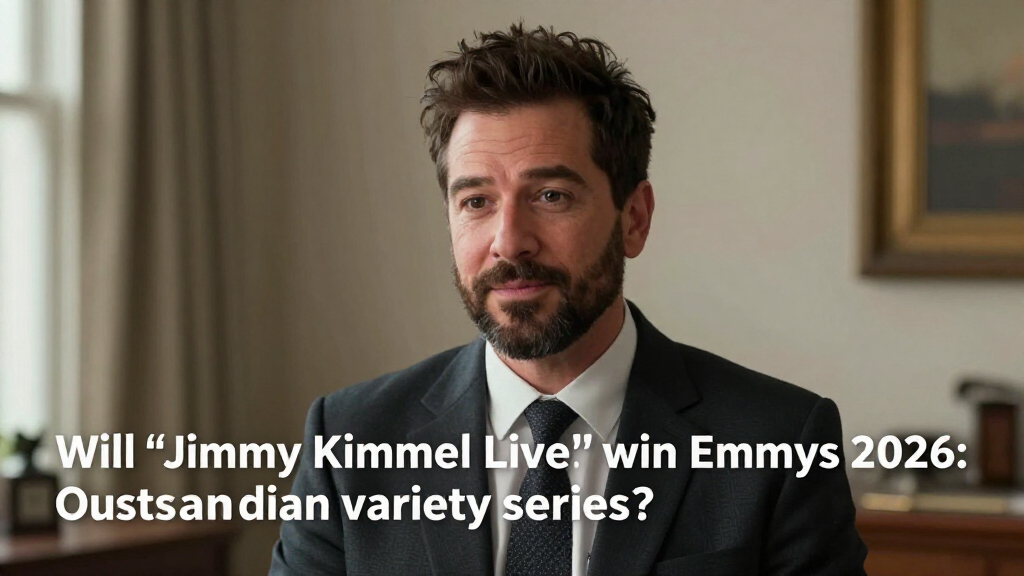 Will “Jimmy Kimmel Live!” Win Emmys 2026: Outstanding Variety Series?