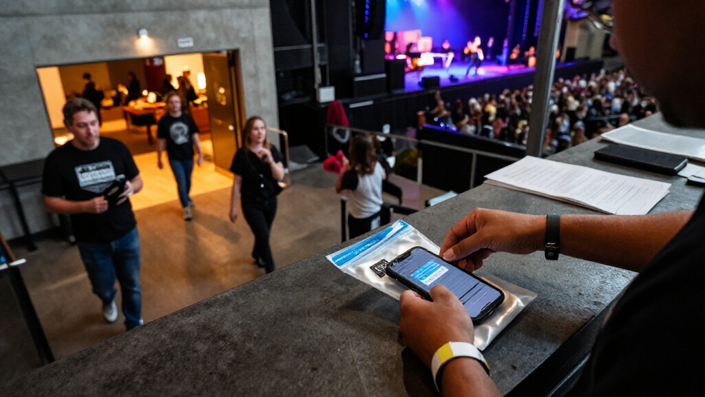 Managing Phone-Free Venues From Setup To Show